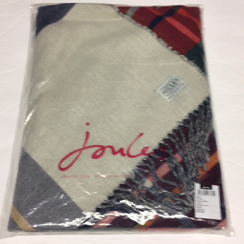 ♨️JOULES warn & super soft scarf REVERSIBLE♨️ - Picture 7 of 11